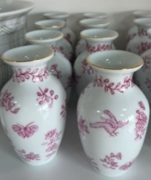 Vaso Hand Painted