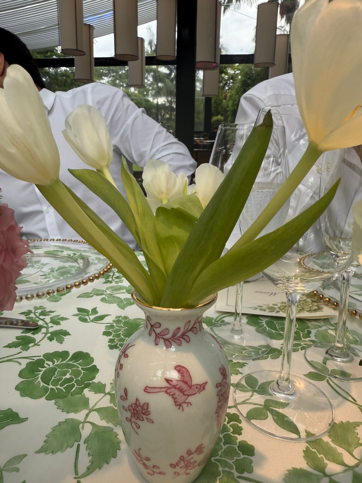 Vaso Hand Painted